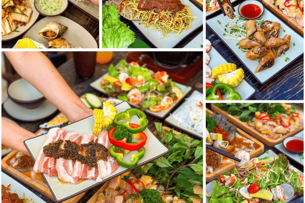 Qu&aacute;n nướng được phục vụ b&ecirc;n trong Trạm K&yacute; Ức với nhiều m&oacute;n ngon hấp dẫn (Nguồn: Fanpage Trạm K&yacute; Ức)